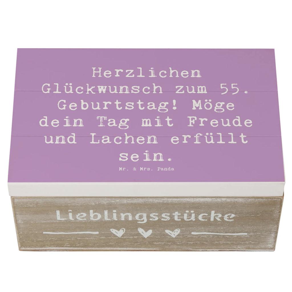 Holzkiste Spruch 55. Geburtstag Glückwunsch Geschenkdose, Schatzkiste, Kiste, Aufbewahrungsbox, Schatulle, Truhe, Dekokiste, Holzkiste, Erinnerungskiste, Geschenkbox, XXL, Erinnerungsbox, Geburtstag, Geburtstagsgeschenk, Geschenk