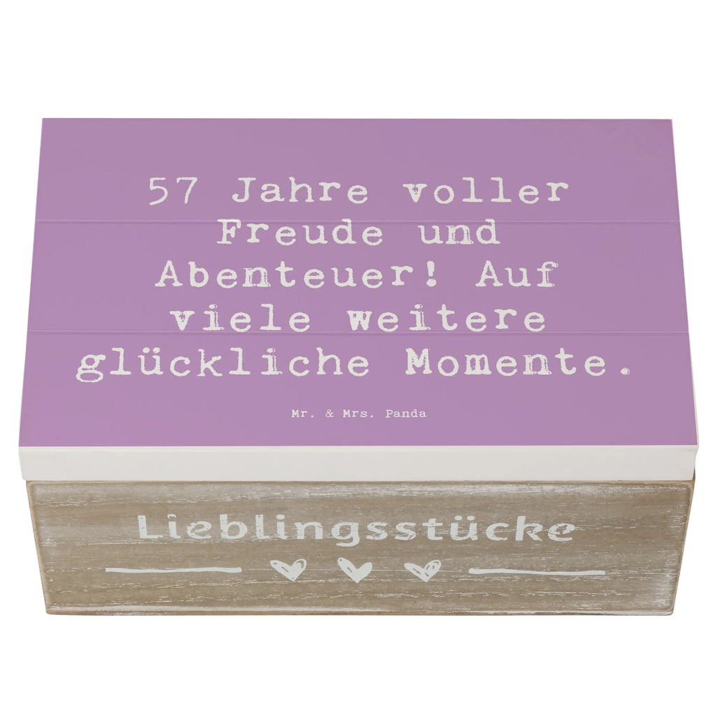 Holzkiste Spruch 57. Geburtstag Freude Schatzkiste, Aufbewahrungsbox, Truhe, Erinnerungskiste, Geschenkbox, Holzkiste, Dekokiste, XXL, Erinnerungsbox, Kiste, Geschenkdose, Schatulle, Geburtstag, Geburtstagsgeschenk, Geschenk