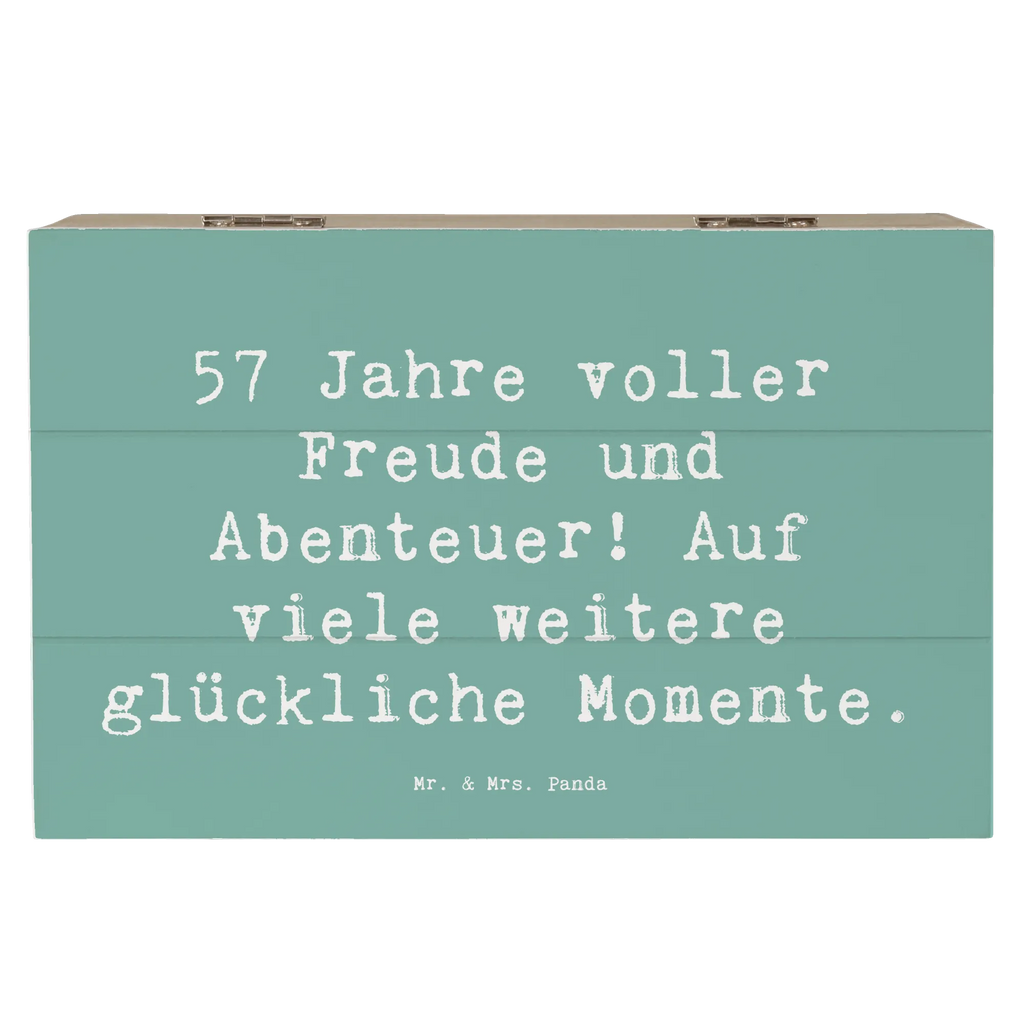 Holzkiste Spruch 57. Geburtstag Freude Schatzkiste, Aufbewahrungsbox, Truhe, Erinnerungskiste, Geschenkbox, Holzkiste, Dekokiste, XXL, Erinnerungsbox, Kiste, Geschenkdose, Schatulle, Geburtstag, Geburtstagsgeschenk, Geschenk