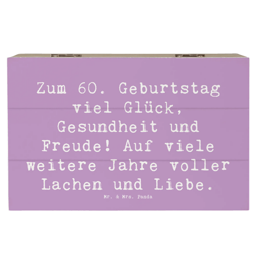 Holzkiste Spruch 60. Geburtstag Glück Geschenkbox, Kiste, Aufbewahrungsbox, Erinnerungskiste, Truhe, Geschenkdose, Holzkiste, Schatulle, Dekokiste, Schatzkiste, XXL, Erinnerungsbox, Geburtstag, Geburtstagsgeschenk, Geschenk