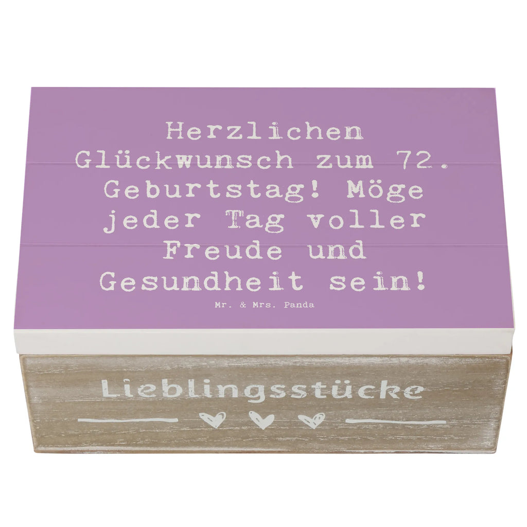 Holzkiste Spruch 72. Geburtstag Holzkiste, Erinnerungskiste, Schatzkiste, Aufbewahrungsbox, Truhe, Geschenkbox, Kiste, Dekokiste, Geschenkdose, Schatulle, Erinnerungsbox, XXL, Geburtstag, Geburtstagsgeschenk, Geschenk