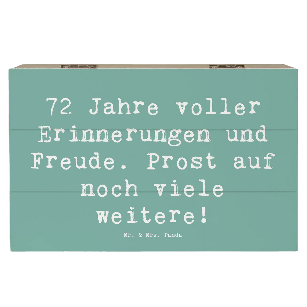 Holzkiste Spruch 72. Geburtstag Glückwünsche Dekokiste, Holzkiste, XXL, Erinnerungsbox, Aufbewahrungsbox, Schatulle, Schatzkiste, Kiste, Geschenkdose, Erinnerungskiste, Truhe, Geschenkbox, Geburtstag, Geburtstagsgeschenk, Geschenk