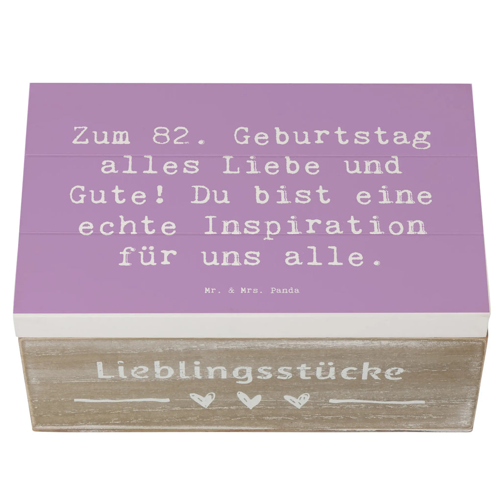 Holzkiste Spruch 82. Geburtstag Geschenkbox, Aufbewahrungsbox, Schatzkiste, Erinnerungsbox, XXL, Holzkiste, Schatulle, Truhe, Geschenkdose, Kiste, Dekokiste, Erinnerungskiste, Geburtstag, Geburtstagsgeschenk, Geschenk