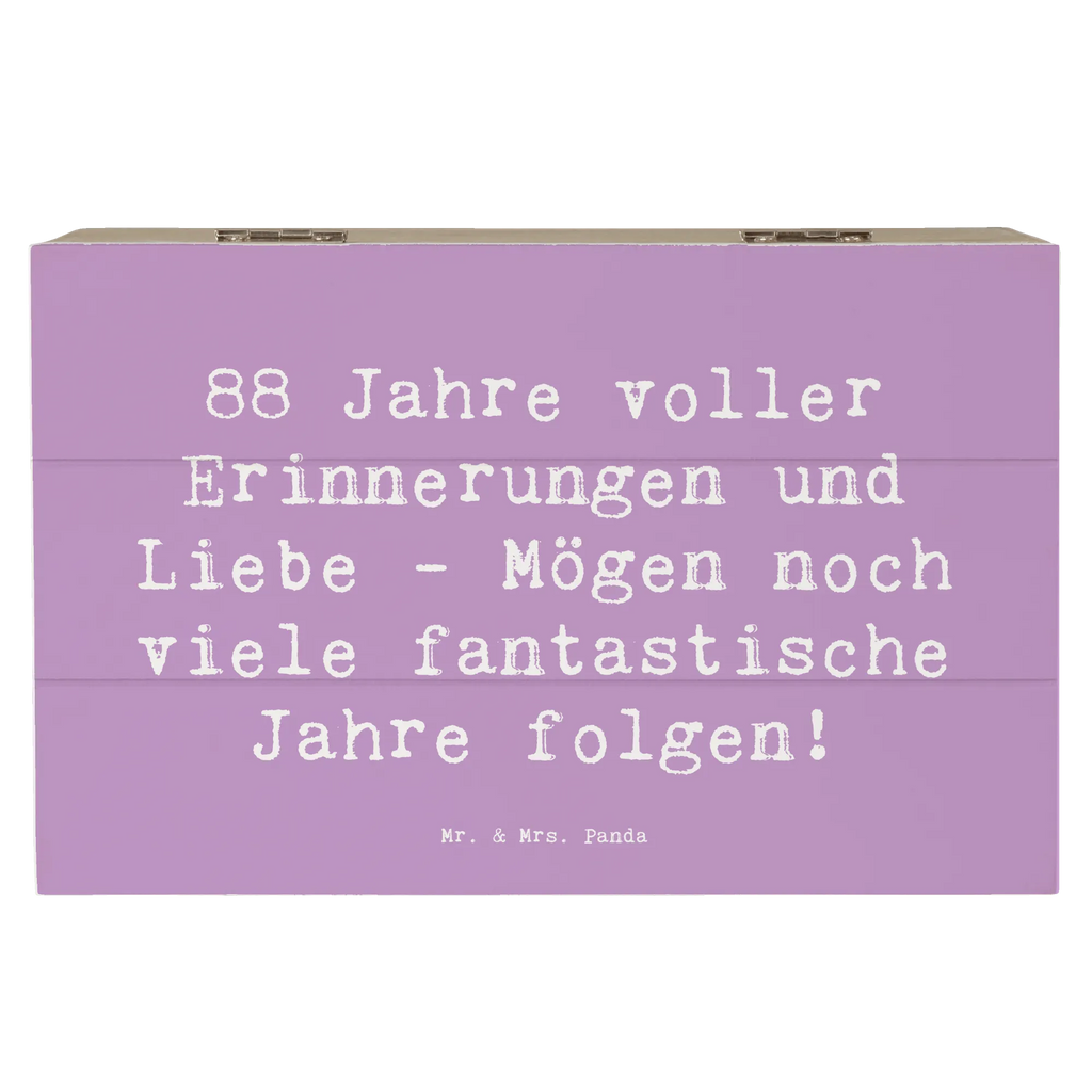 Holzkiste Spruch 88. Geburtstag Erinnerungen Schatzkiste, Dekokiste, Erinnerungsbox, Kiste, Truhe, Geschenkdose, Holzkiste, Schatulle, XXL, Geschenkbox, Erinnerungskiste, Aufbewahrungsbox, Geburtstag, Geburtstagsgeschenk, Geschenk
