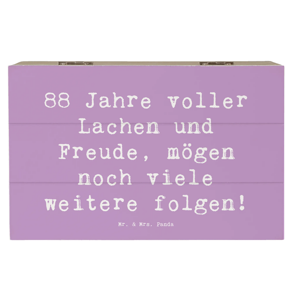 Holzkiste Spruch 88. Geburtstag Freude Geschenkdose, Holzkiste, Aufbewahrungsbox, Schatzkiste, XXL, Kiste, Erinnerungsbox, Dekokiste, Erinnerungskiste, Schatulle, Geschenkbox, Truhe, Geburtstag, Geburtstagsgeschenk, Geschenk