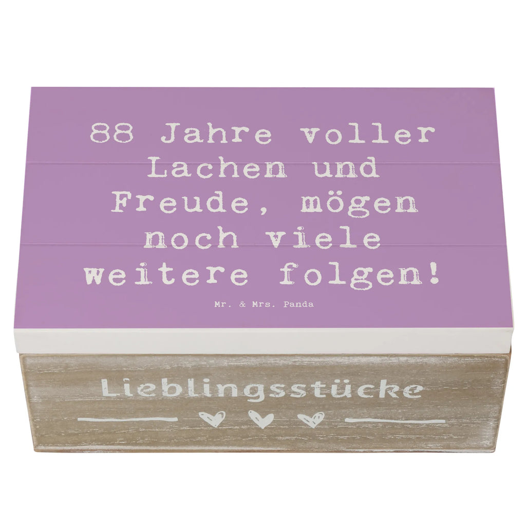 Holzkiste Spruch 88. Geburtstag Freude Geschenkdose, Holzkiste, Aufbewahrungsbox, Schatzkiste, XXL, Kiste, Erinnerungsbox, Dekokiste, Erinnerungskiste, Schatulle, Geschenkbox, Truhe, Geburtstag, Geburtstagsgeschenk, Geschenk
