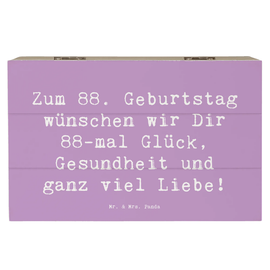 Holzkiste Spruch 88. Geburtstag Glückwünsche Aufbewahrungsbox, Geschenkbox, XXL, Truhe, Kiste, Holzkiste, Geschenkdose, Erinnerungskiste, Schatzkiste, Dekokiste, Erinnerungsbox, Schatulle, Geburtstag, Geburtstagsgeschenk, Geschenk