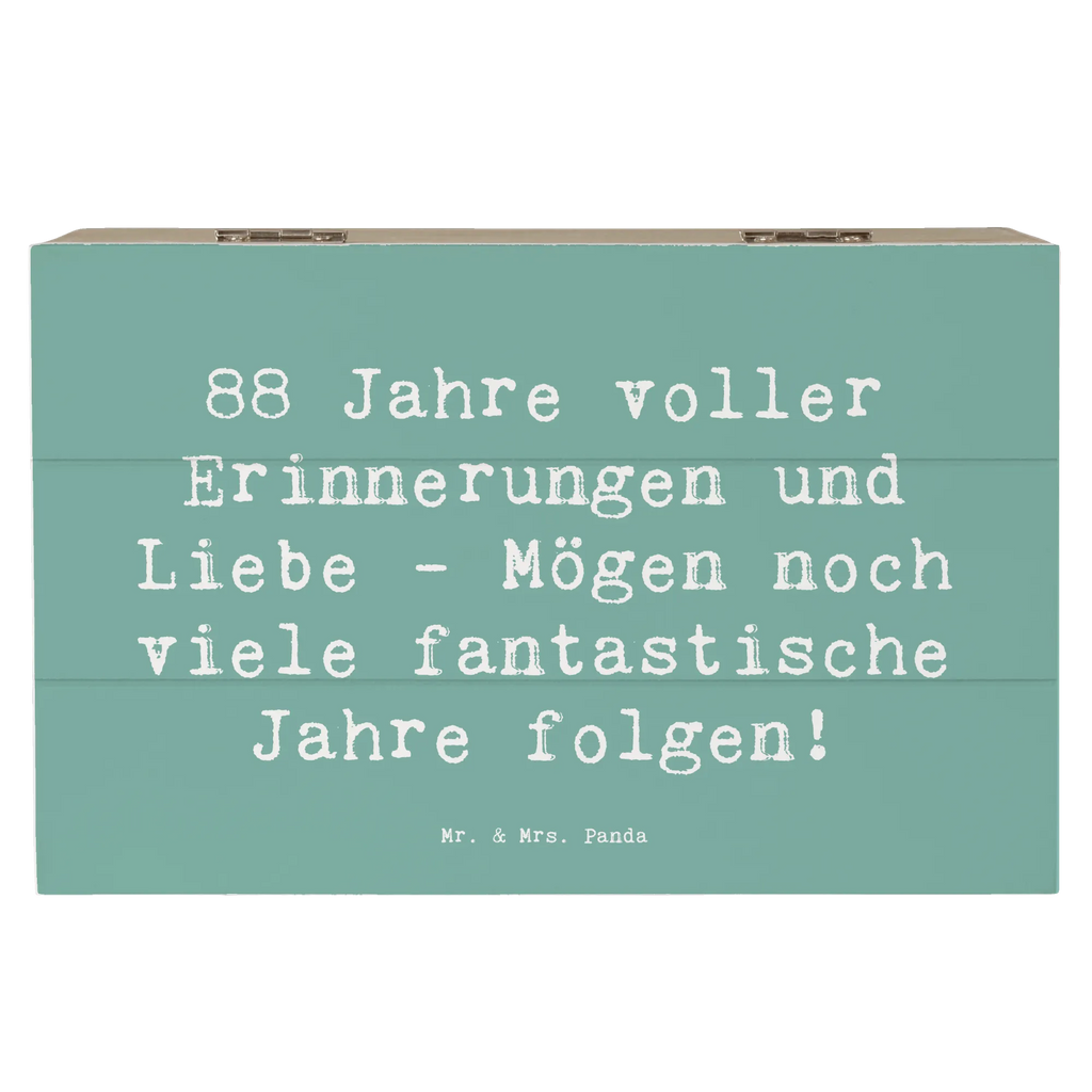 Holzkiste Spruch 88. Geburtstag Erinnerungen Schatzkiste, Dekokiste, Erinnerungsbox, Kiste, Truhe, Geschenkdose, Holzkiste, Schatulle, XXL, Geschenkbox, Erinnerungskiste, Aufbewahrungsbox, Geburtstag, Geburtstagsgeschenk, Geschenk