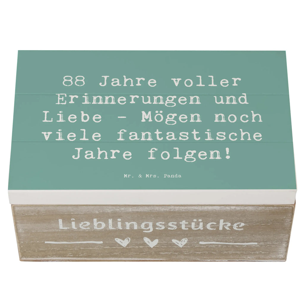 Holzkiste Spruch 88. Geburtstag Erinnerungen Schatzkiste, Dekokiste, Erinnerungsbox, Kiste, Truhe, Geschenkdose, Holzkiste, Schatulle, XXL, Geschenkbox, Erinnerungskiste, Aufbewahrungsbox, Geburtstag, Geburtstagsgeschenk, Geschenk