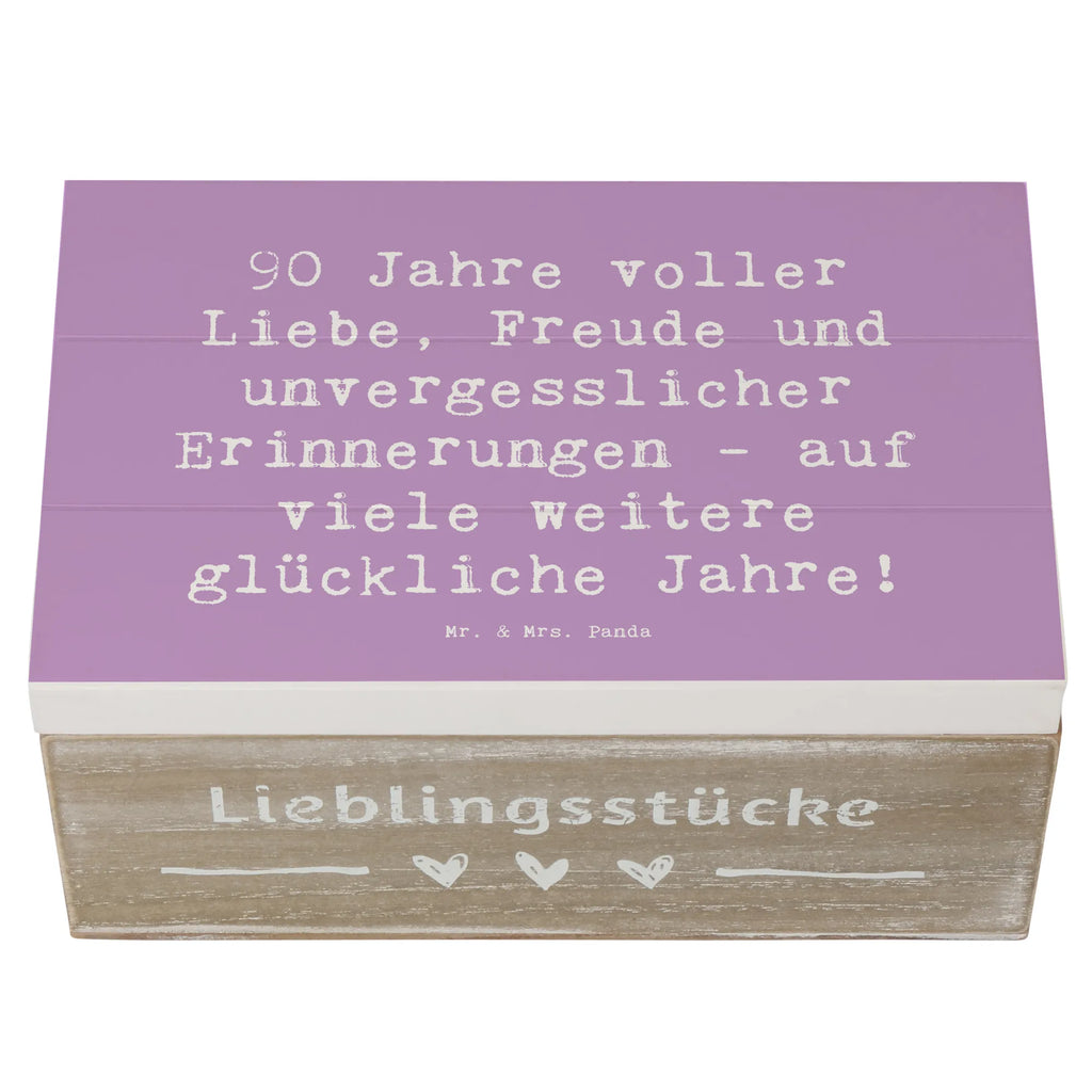 Holzkiste Spruch 90. Geburtstag Liebe Freude Truhe, Erinnerungsbox, XXL, Aufbewahrungsbox, Schatulle, Holzkiste, Geschenkbox, Erinnerungskiste, Schatzkiste, Kiste, Geschenkdose, Dekokiste, Geburtstag, Geburtstagsgeschenk, Geschenk