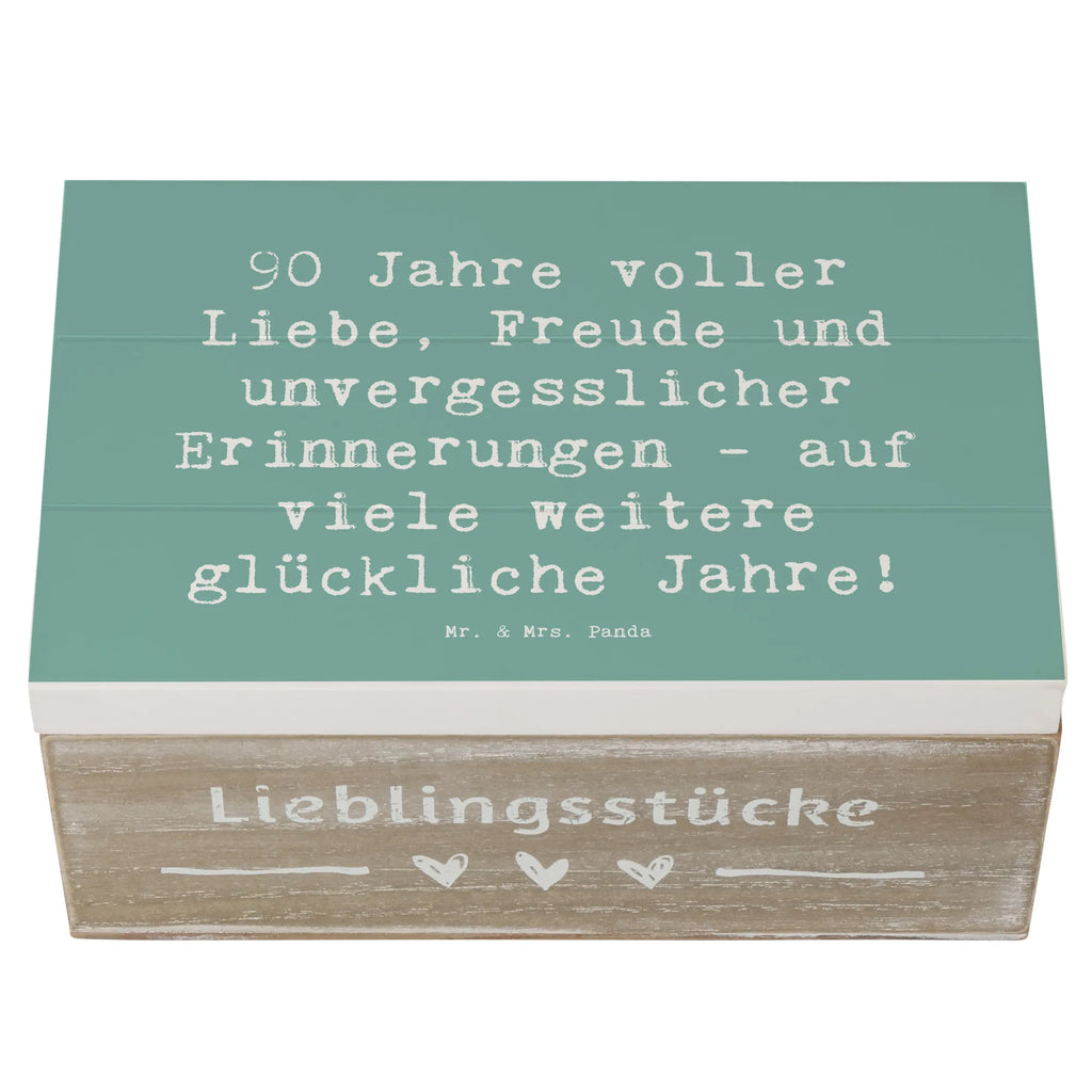 Holzkiste Spruch 90. Geburtstag Liebe Freude Truhe, Erinnerungsbox, XXL, Aufbewahrungsbox, Schatulle, Holzkiste, Geschenkbox, Erinnerungskiste, Schatzkiste, Kiste, Geschenkdose, Dekokiste, Geburtstag, Geburtstagsgeschenk, Geschenk