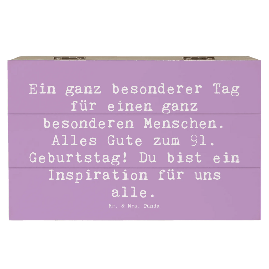 Holzkiste Spruch 91. Geburtstag Geschenkdose, Kiste, XXL, Dekokiste, Erinnerungsbox, Holzkiste, Erinnerungskiste, Truhe, Aufbewahrungsbox, Schatulle, Schatzkiste, Geschenkbox, Geburtstag, Geburtstagsgeschenk, Geschenk