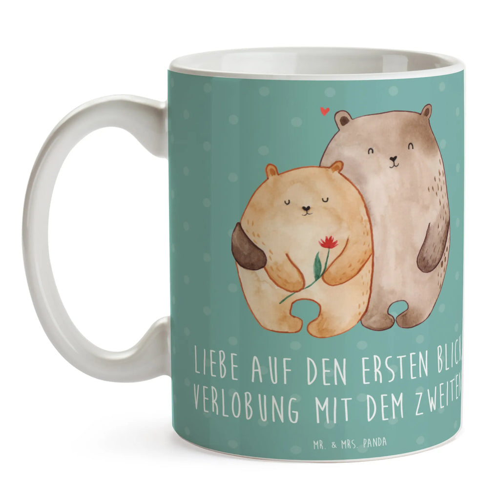 Mug Liebe auf den ersten Blick, Verlobung mit dem zweiten! Kaffeetasse, Porzellantasse, Bürotasse, Geschenktasse, Tasse mit Zitaten, Tasse, Teetasse, Keramiktasse, Tasse mit Motiven, Hochzeit, Hochzeitsgeschenk, Ehe, Hochzeitsfeier, Trauung, Trauungsgeschenk, Hochzeitskarte, Verlobungsfeier, Verlobungsgeschenk, Hochzeitsgeschenkideen, Hochzeitsgeschenke für Brautpaar
