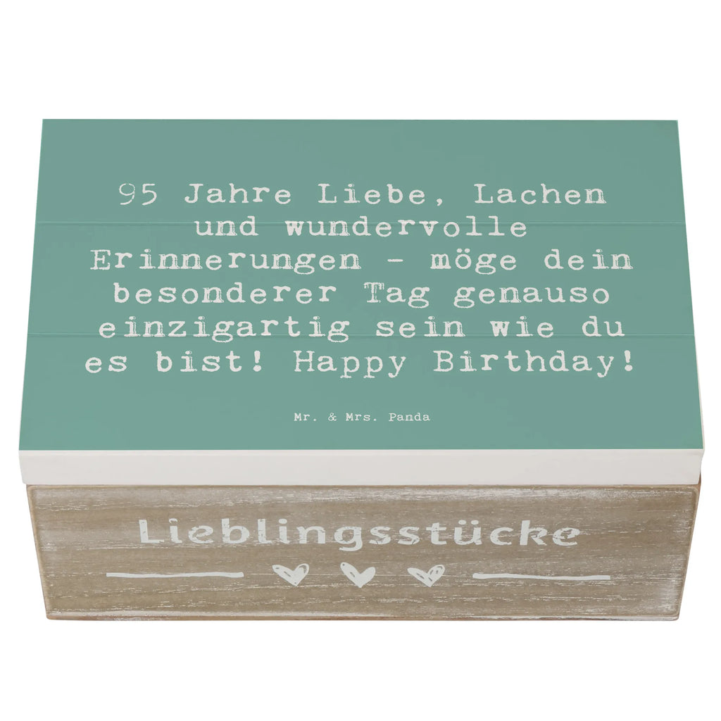 Holzkiste Spruch 95. Geburtstag Geschenkbox, Geschenkdose, Holzkiste, Schatulle, XXL, Dekokiste, Truhe, Erinnerungskiste, Aufbewahrungsbox, Kiste, Erinnerungsbox, Schatzkiste, Geburtstag, Geburtstagsgeschenk, Geschenk