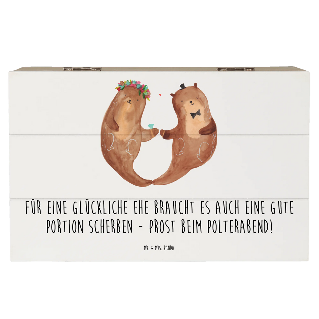 Wooden chest Für eine glückliche Ehe braucht es auch eine gute Portion Scherben - Prost beim Polterabend! Geschenkdose, Geschenkbox, Schatzkiste, Schatulle, Aufbewahrungsbox, XXL, Erinnerungskiste, Kiste, Truhe, Holzkiste, Erinnerungsbox, Dekokiste, Hochzeit, Hochzeitsgeschenk, Ehe, Hochzeitsfeier, Trauung, Trauungsgeschenk, Hochzeitskarte, Verlobungsfeier, Verlobungsgeschenk, Hochzeitsgeschenkideen, Hochzeitsgeschenke für Brautpaar