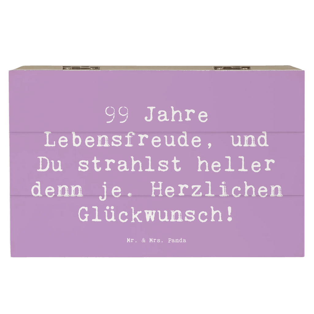Holzkiste Spruch 99. Geburtstag Lebensfreude Schatulle, Holzkiste, Schatzkiste, Erinnerungskiste, Aufbewahrungsbox, XXL, Truhe, Geschenkdose, Kiste, Dekokiste, Geschenkbox, Erinnerungsbox, Geburtstag, Geburtstagsgeschenk, Geschenk