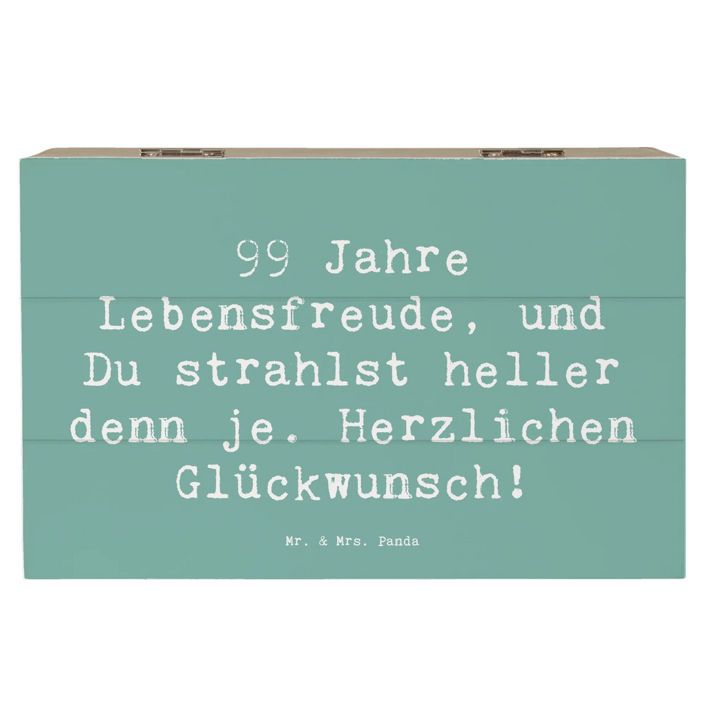 Holzkiste Spruch 99. Geburtstag Lebensfreude Schatulle, Holzkiste, Schatzkiste, Erinnerungskiste, Aufbewahrungsbox, XXL, Truhe, Geschenkdose, Kiste, Dekokiste, Geschenkbox, Erinnerungsbox, Geburtstag, Geburtstagsgeschenk, Geschenk