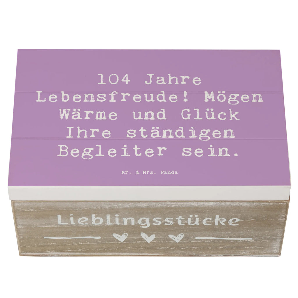 Holzkiste Spruch 104. Geburtstag Lebensfreude XXL, Geschenkbox, Schatulle, Holzkiste, Geschenkdose, Erinnerungskiste, Kiste, Aufbewahrungsbox, Schatzkiste, Dekokiste, Truhe, Erinnerungsbox, Geburtstag, Geburtstagsgeschenk, Geschenk