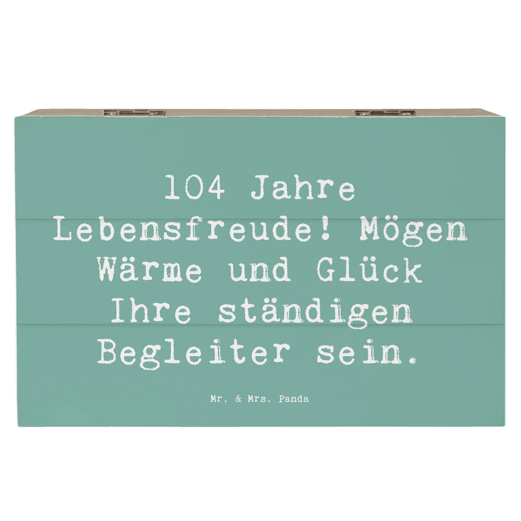 Holzkiste Spruch 104. Geburtstag Lebensfreude XXL, Geschenkbox, Schatulle, Holzkiste, Geschenkdose, Erinnerungskiste, Kiste, Aufbewahrungsbox, Schatzkiste, Dekokiste, Truhe, Erinnerungsbox, Geburtstag, Geburtstagsgeschenk, Geschenk