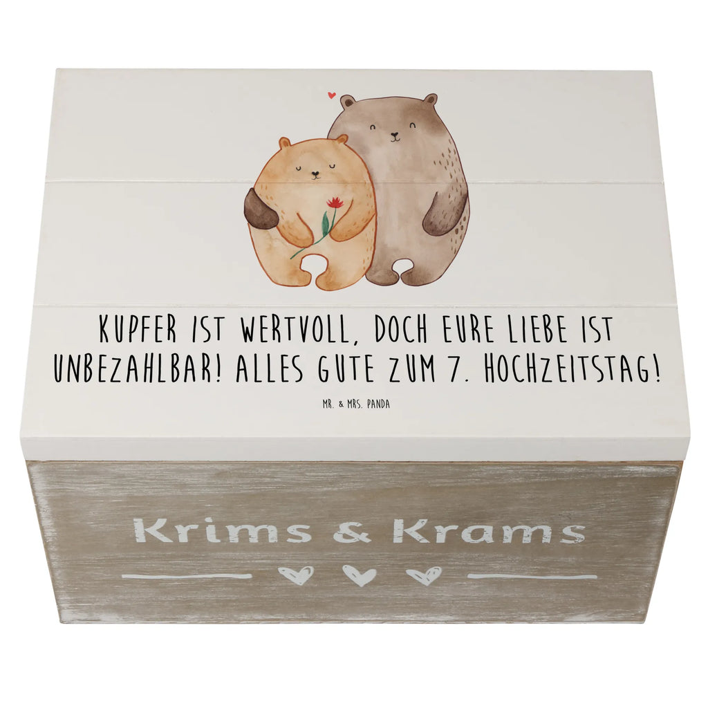 Wooden chest Kupfer ist wertvoll, doch eure Liebe ist unbezahlbar! Alles Gute zum 7. Hochzeitstag! Kiste, Erinnerungsbox, Aufbewahrungsbox, Truhe, Schatulle, Holzkiste, XXL, Erinnerungskiste, Geschenkbox, Geschenkdose, Dekokiste, Schatzkiste, Hochzeit, Hochzeitsgeschenk, Ehe, Hochzeitsfeier, Trauung, Trauungsgeschenk, Hochzeitskarte, Verlobungsfeier, Verlobungsgeschenk, Hochzeitsgeschenkideen, Hochzeitsgeschenke für Brautpaar