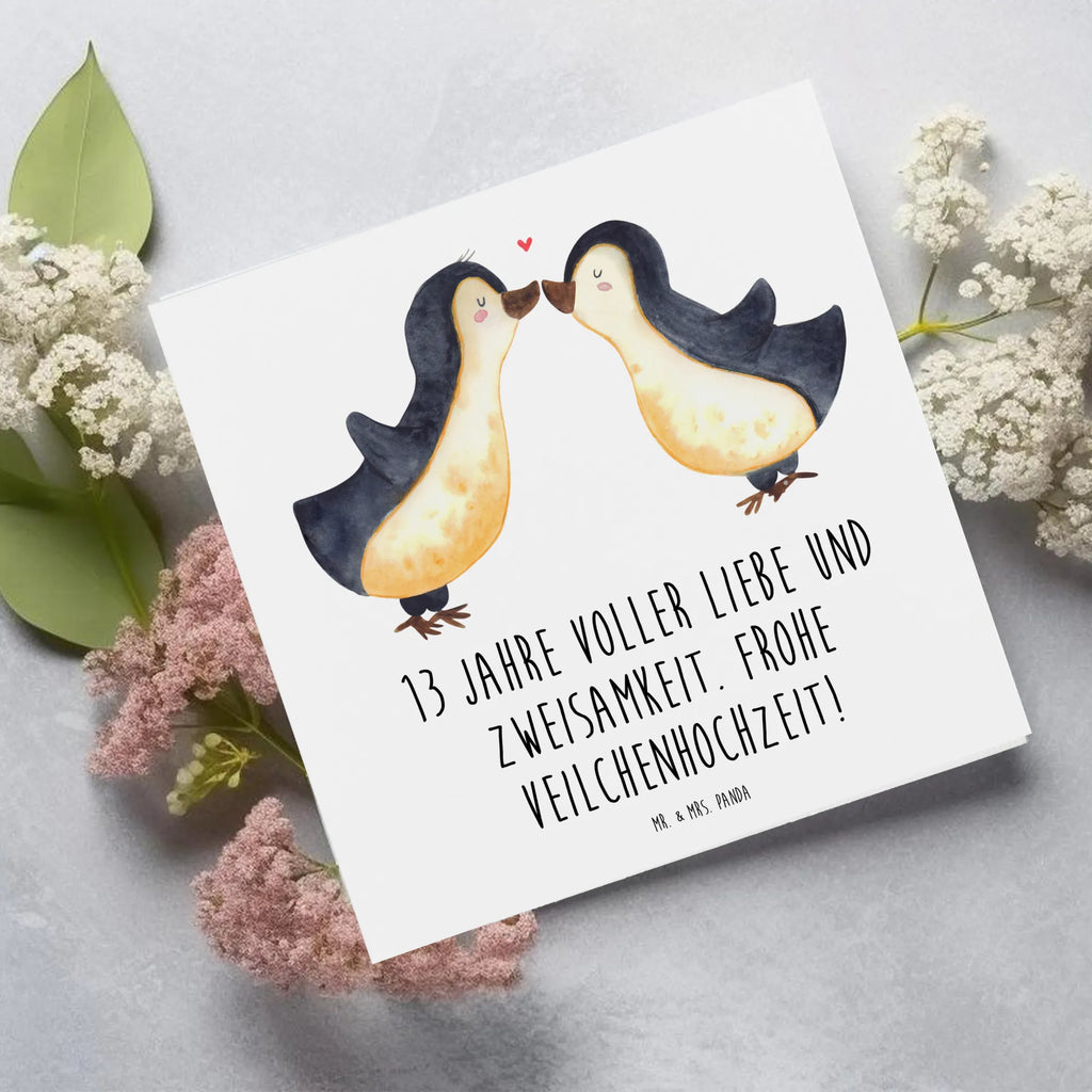 Deluxe Card 13 Jahre voller Liebe und Zweisamkeit. Frohe Veilchenhochzeit! Karte, Glückwunschkarte, Hochwertige Grußkarte, Grußkarte, Hochzeitskarte, Klappkarte, Hochwertige Klappkarte, Geburtstagskarte, Einladungskarte, Hochzeit, Hochzeitsgeschenk, Ehe, Hochzeitsfeier, Trauung, Trauungsgeschenk, Verlobungsfeier, Verlobungsgeschenk, Hochzeitsgeschenkideen, Hochzeitsgeschenke für Brautpaar