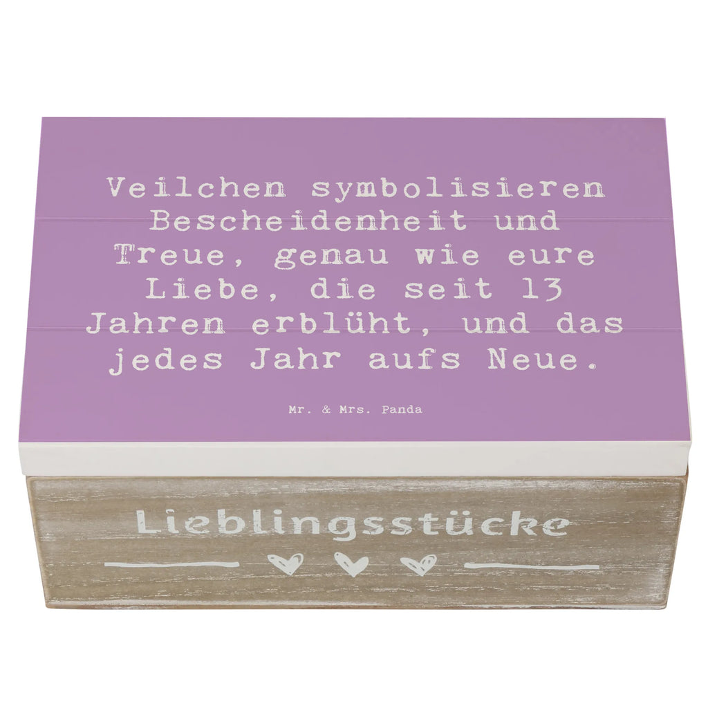 Holzkiste Spruch 13. Hochzeitstag Veilchenhochzeit XXL, Dekokiste, Aufbewahrungsbox, Schatulle, Kiste, Schatzkiste, Geschenkbox, Erinnerungsbox, Holzkiste, Truhe, Erinnerungskiste, Geschenkdose, Hochzeit, Hochzeitsgeschenk, Ehe, Hochzeitsfeier, Trauung, Trauungsgeschenk, Hochzeitskarte, Verlobungsfeier, Verlobungsgeschenk, Hochzeitsgeschenkideen, Hochzeitsgeschenke für Brautpaar