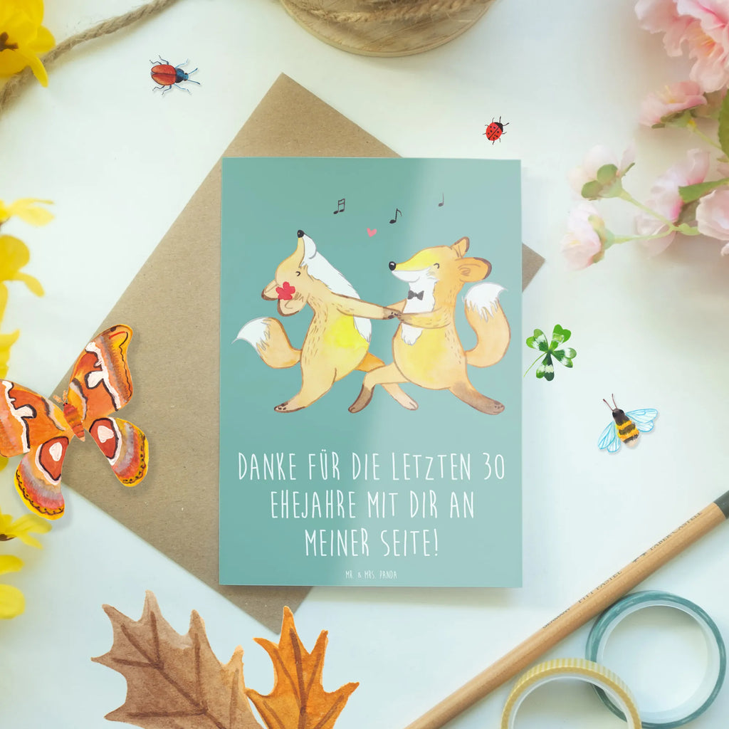Greetings card Danke für die letzten 30 Ehejahre mit dir an meiner Seite! Grußkarte, Glückwunschkarte, Einladungskarte, Ansichtskarten, Geburtstagskarte, Klappkarte, Karte, Hochzeitskarte, Hochzeit, Hochzeitsgeschenk, Ehe, Hochzeitsfeier, Trauung, Trauungsgeschenk, Verlobungsfeier, Verlobungsgeschenk, Hochzeitsgeschenkideen, Hochzeitsgeschenke für Brautpaar