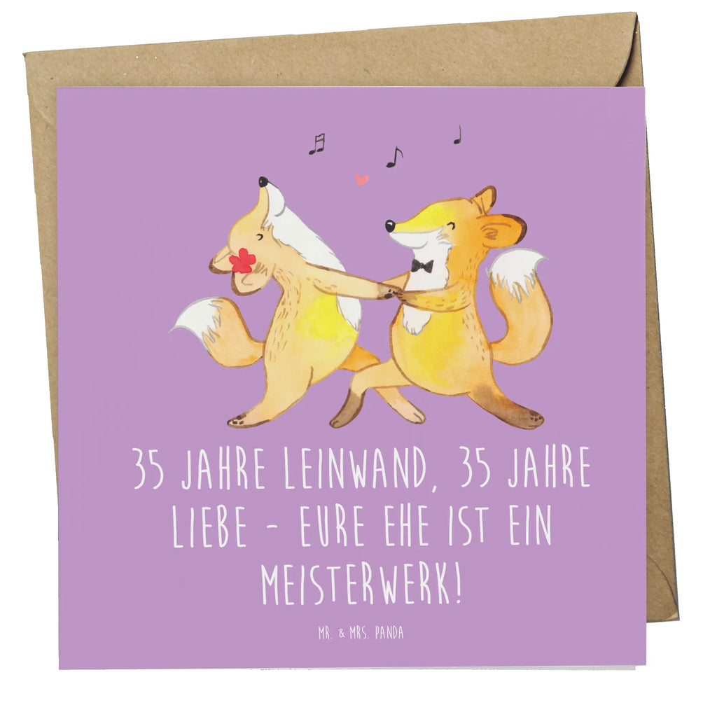 Deluxe Karte 35. Hochzeitstag Leinwandhochzeit Klappkarte, Karte, Einladungskarte, Grußkarte, Geburtstagskarte, Hochwertige Grußkarte, Glückwunschkarte, Hochwertige Klappkarte, Hochzeitskarte, Hochzeit, Hochzeitsgeschenk, Ehe, Hochzeitsfeier, Trauung, Trauungsgeschenk, Verlobungsfeier, Verlobungsgeschenk, Hochzeitsgeschenkideen, Hochzeitsgeschenke für Brautpaar