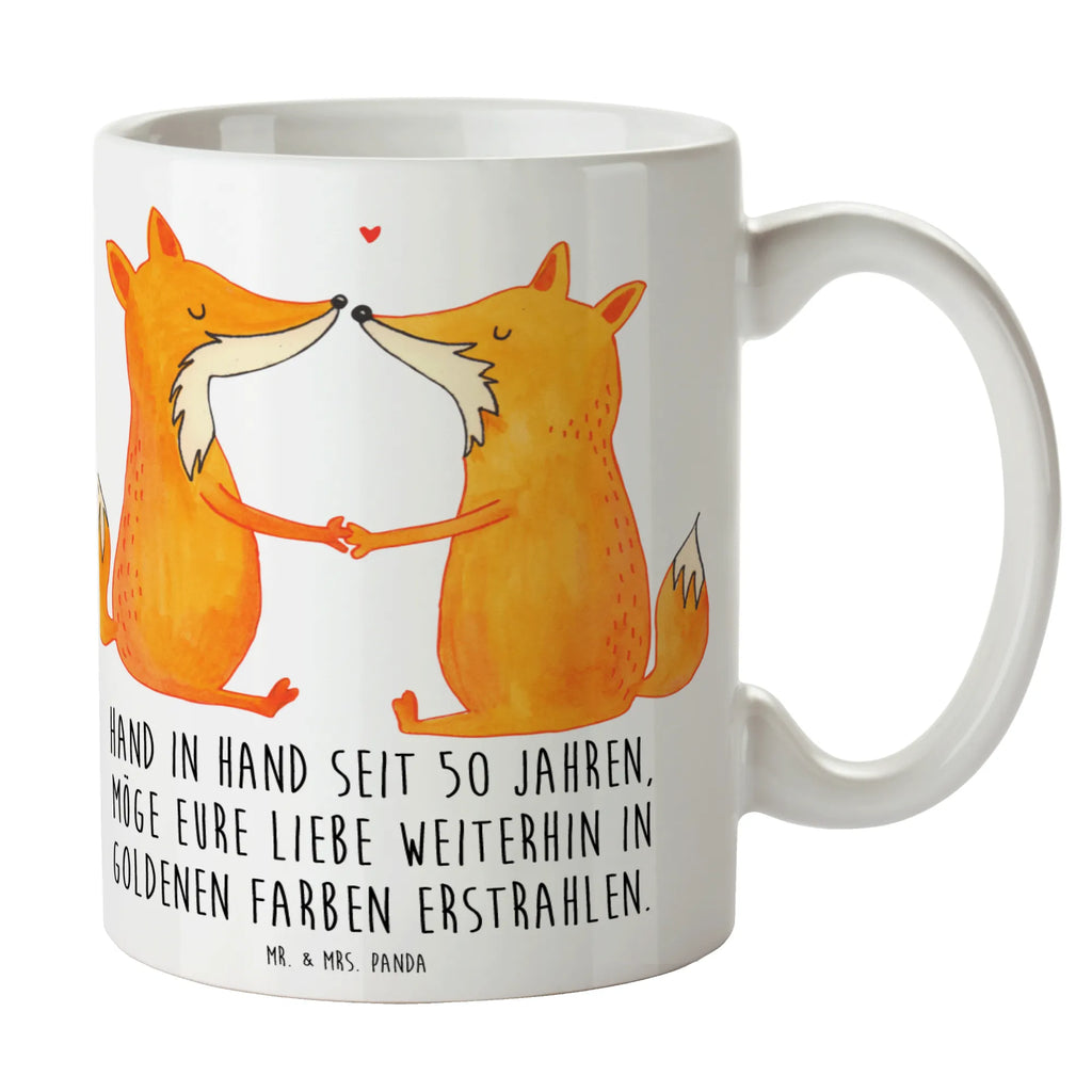 Tasse 50. Hochzeitstag Goldene Hochzeit Bürotasse, Porzellantasse, Tasse mit Motiven, Geschenktasse, Teetasse, Kaffeetasse, Keramiktasse, Tasse, Tasse mit Zitaten, Hochzeit, Hochzeitsgeschenk, Ehe, Hochzeitsfeier, Trauung, Trauungsgeschenk, Hochzeitskarte, Verlobungsfeier, Verlobungsgeschenk, Hochzeitsgeschenkideen, Hochzeitsgeschenke für Brautpaar