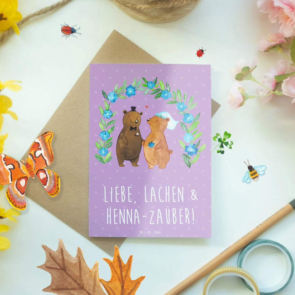 Greetings card Liebe, Lachen & Henna-Zauber! Glückwunschkarte, Hochzeitskarte, Ansichtskarten, Karte, Geburtstagskarte, Grußkarte, Einladungskarte, Klappkarte, Hochzeit, Hochzeitsgeschenk, Ehe, Hochzeitsfeier, Trauung, Trauungsgeschenk, Verlobungsfeier, Verlobungsgeschenk, Hochzeitsgeschenkideen, Hochzeitsgeschenke für Brautpaar