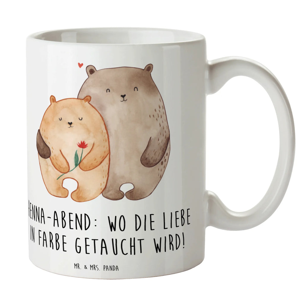 Tasse Henna-Abend Farbenliebe Tasse mit Zitaten, Bürotasse, Tasse, Porzellantasse, Tasse mit Motiven, Kaffeetasse, Teetasse, Geschenktasse, Keramiktasse, Hochzeit, Hochzeitsgeschenk, Ehe, Hochzeitsfeier, Trauung, Trauungsgeschenk, Hochzeitskarte, Verlobungsfeier, Verlobungsgeschenk, Hochzeitsgeschenkideen, Hochzeitsgeschenke für Brautpaar