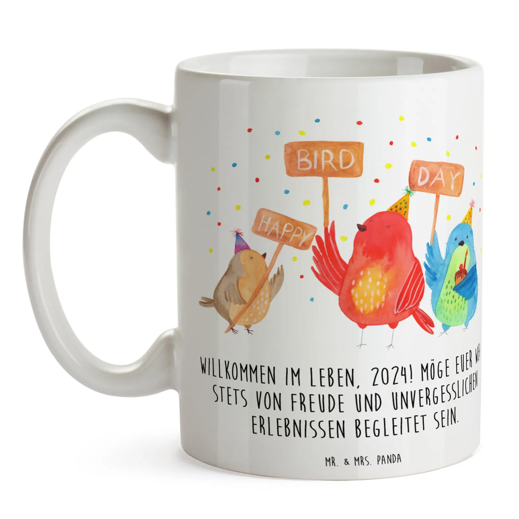 Mug Willkommen im Leben, 2024! Möge euer Weg stets von Freude und unvergesslichen Erlebnissen begleitet sein. Tasse mit Motiven, Kaffeetasse, Geschenktasse, Tasse, Keramiktasse, Bürotasse, Porzellantasse, Teetasse, Tasse mit Zitaten, Geburtstag, Geburtstagsgeschenk, Geschenk