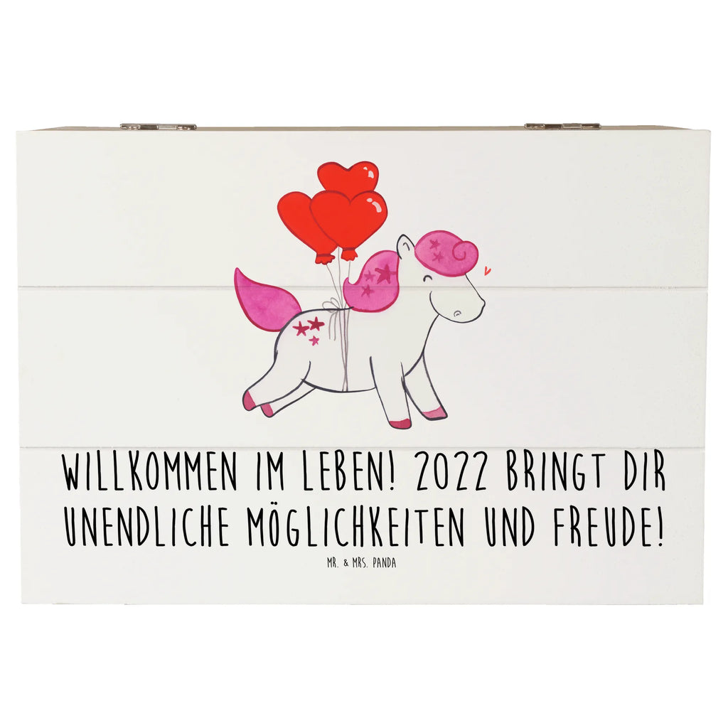 Wooden chest Willkommen im Leben! 2022 bringt dir unendliche Möglichkeiten und Freude! Geschenkbox, Aufbewahrungsbox, Geschenkdose, Holzkiste, Schatzkiste, XXL, Erinnerungsbox, Erinnerungskiste, Schatulle, Dekokiste, Kiste, Truhe, Geburtstag, Geburtstagsgeschenk, Geschenk