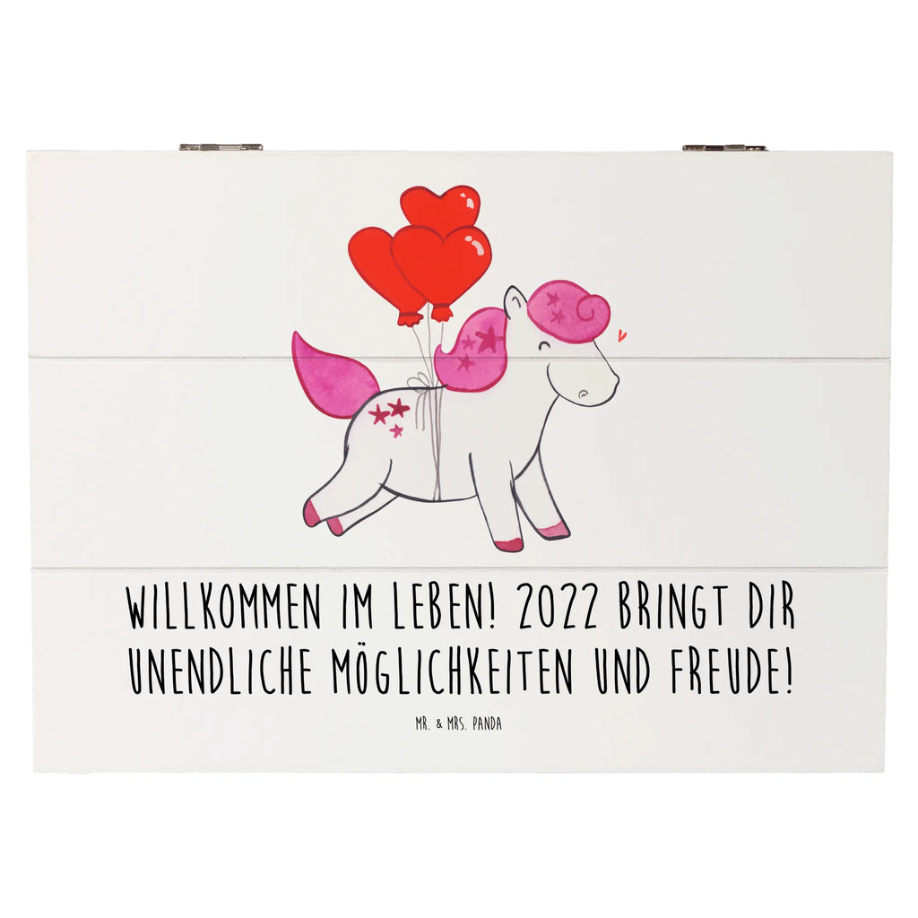 Wooden chest Willkommen im Leben! 2022 bringt dir unendliche Möglichkeiten und Freude! Geschenkbox, Aufbewahrungsbox, Geschenkdose, Holzkiste, Schatzkiste, XXL, Erinnerungsbox, Erinnerungskiste, Schatulle, Dekokiste, Kiste, Truhe, Geburtstag, Geburtstagsgeschenk, Geschenk