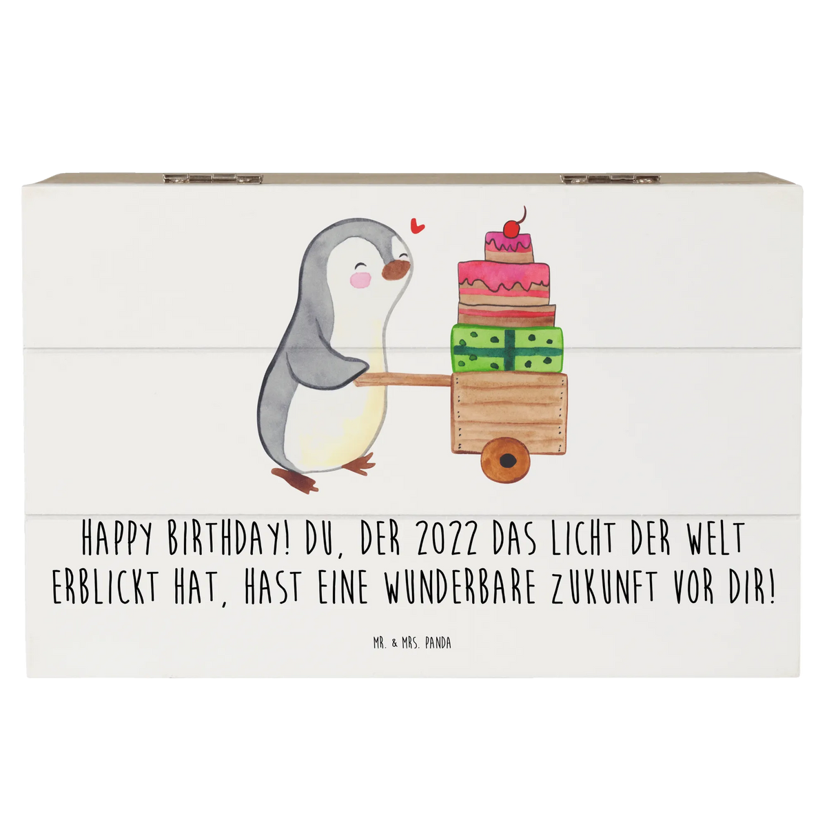 Holzkiste 2022 Geburtstag