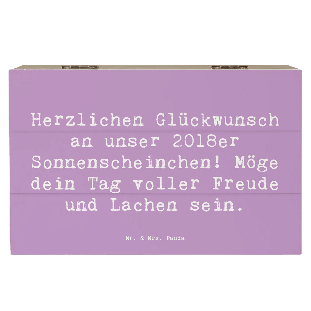 Holzkiste Spruch 2018 Geburtstag Sonnenscheinchen Aufbewahrungsbox, Erinnerungskiste, Geschenkdose, Holzkiste, Kiste, Schatzkiste, Geschenkbox, Truhe, XXL, Schatulle, Dekokiste, Erinnerungsbox, Geburtstag, Geburtstagsgeschenk, Geschenk