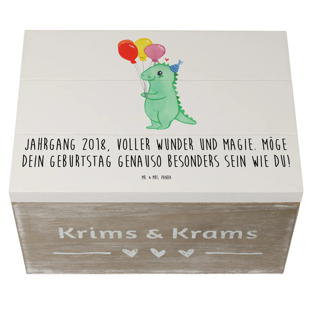 Holzkiste 2018 Geburtstag Geschenkdose, Truhe, Kiste, Geschenkbox, Dekokiste, Holzkiste, Aufbewahrungsbox, XXL, Schatulle, Erinnerungsbox, Schatzkiste, Erinnerungskiste, Geburtstag, Geburtstagsgeschenk, Geschenk