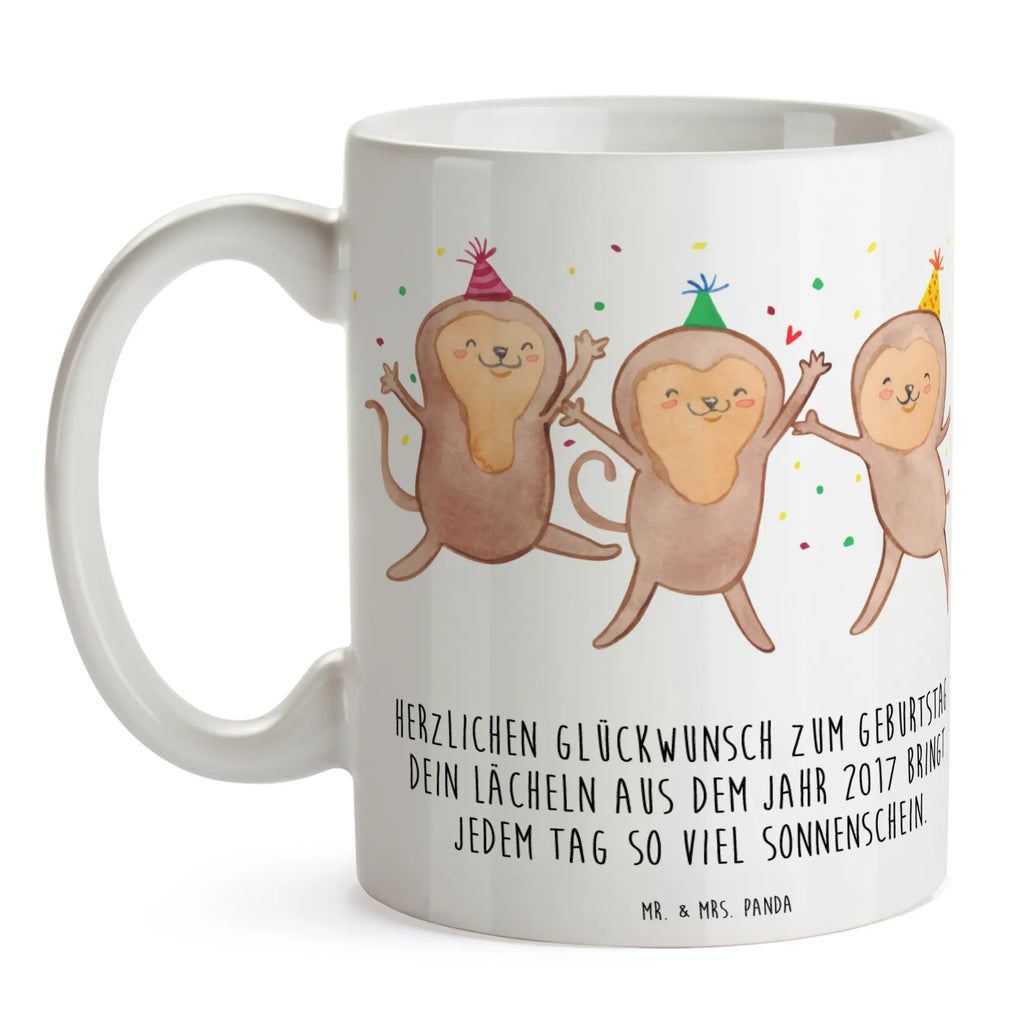 Tasse 2017 Geburtstag Lächeln Geschenktasse, Bürotasse, Tasse mit Motiven, Teetasse, Tasse, Keramiktasse, Porzellantasse, Kaffeetasse, Tasse mit Zitaten, Geburtstag, Geburtstagsgeschenk, Geschenk