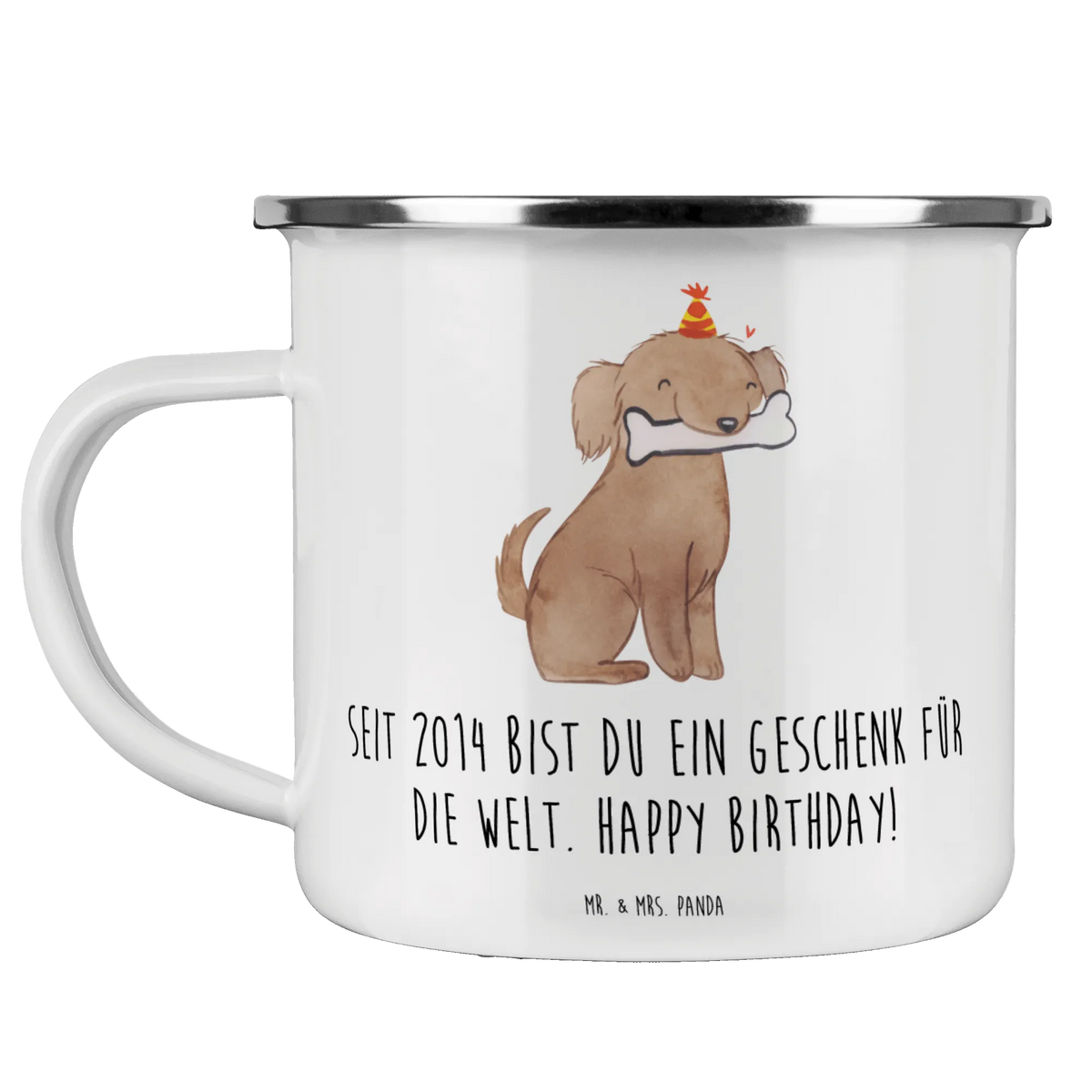 Camping Emaille Tasse 2014 Geburtstag Geschenk metallbecher, emaillebecher, Tasse Emaille, Campingtasse, Kaffeepott, Emailletasse, Emaille Tasse, Outdoor Tasse, reisetasse, blechbecher, becher emaille, Haferl, outdoortasse, Pott, Outdoor Becher, Teebecher, Blechtasse, Emaille Becher, Motivtasse, wanderbecher, wandertasse, Campingbecher, Reisebecher, Teetasse, Geschenk, Geburtstag, Geburtstagsgeschenk