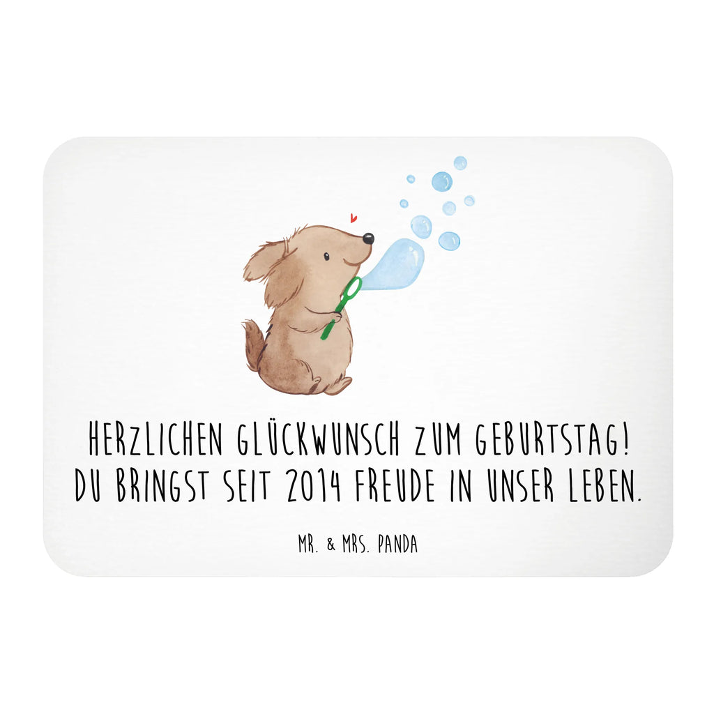 Magnet Herzlichen Glückwunsch zum Geburtstag! Du bringst seit 2014 Freude in unser Leben. Notiz Magnet, Kühlschrankmagnet, Souvenir Magnet, Kühlschrank Dekoration, Dekomagnet, Pinnwandmagnet, Motivmagnete, Whiteboard Magnet, Geburtstag, Geburtstagsgeschenk, Geschenk