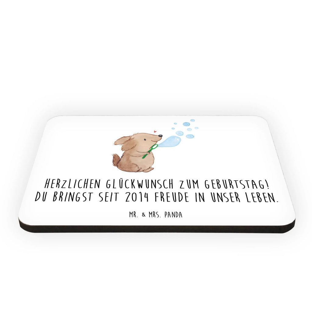 Magnet Herzlichen Glückwunsch zum Geburtstag! Du bringst seit 2014 Freude in unser Leben. Notiz Magnet, Kühlschrankmagnet, Souvenir Magnet, Kühlschrank Dekoration, Dekomagnet, Pinnwandmagnet, Motivmagnete, Whiteboard Magnet, Geburtstag, Geburtstagsgeschenk, Geschenk