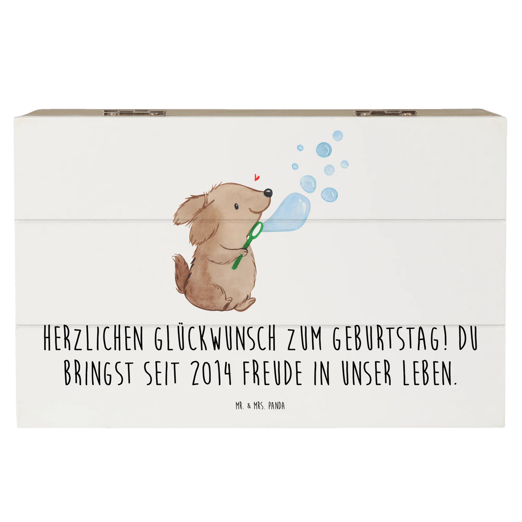 Holzkiste 2014 Geburtstag Freude Erinnerungsbox, Aufbewahrungsbox, Kiste, Schatulle, Truhe, Holzkiste, Geschenkbox, Schatzkiste, Erinnerungskiste, XXL, Geschenkdose, Dekokiste, Geburtstag, Geburtstagsgeschenk, Geschenk