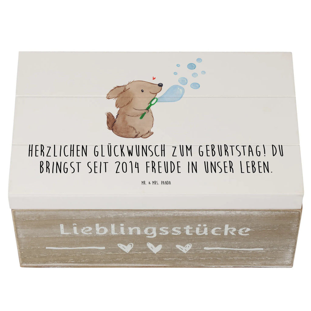 Holzkiste 2014 Geburtstag Freude Erinnerungsbox, Aufbewahrungsbox, Kiste, Schatulle, Truhe, Holzkiste, Geschenkbox, Schatzkiste, Erinnerungskiste, XXL, Geschenkdose, Dekokiste, Geburtstag, Geburtstagsgeschenk, Geschenk