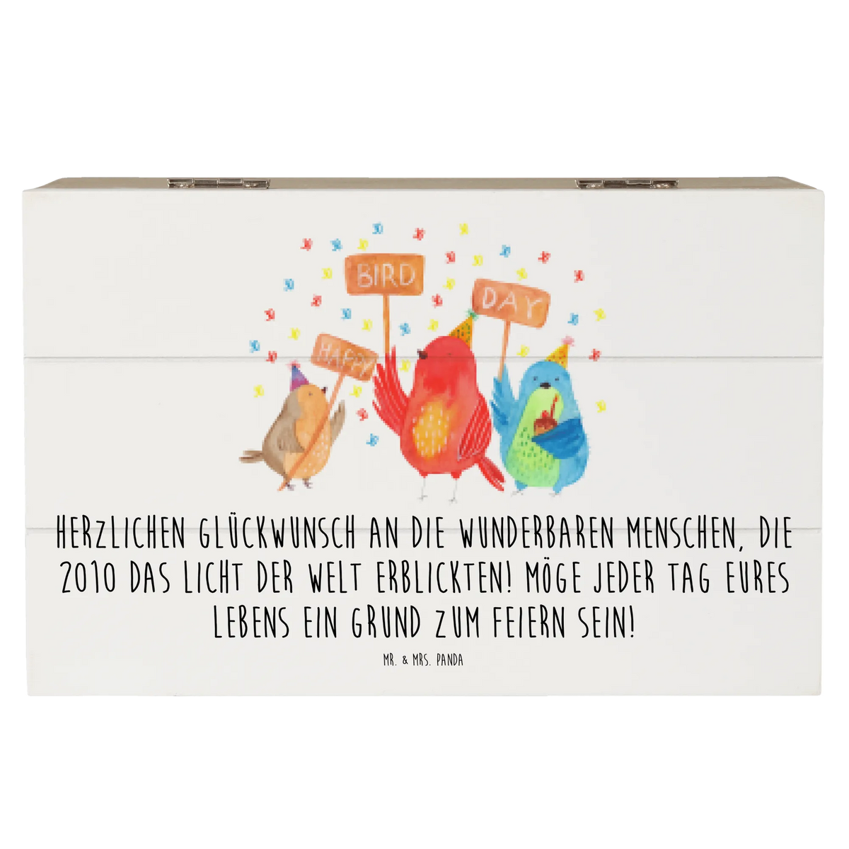 Holzkiste 2010 Geburtstag