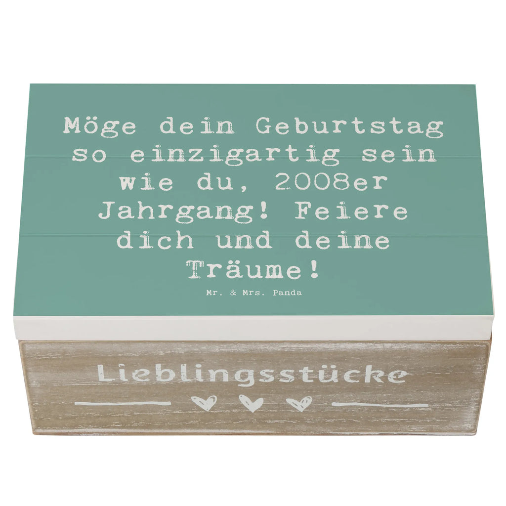 Holzkiste Spruch 2008 Geburtstag Einzigartig Erinnerungskiste, Kiste, Geschenkdose, Schatulle, Erinnerungsbox, Holzkiste, Schatzkiste, Aufbewahrungsbox, XXL, Geschenkbox, Truhe, Dekokiste, Geburtstag, Geburtstagsgeschenk, Geschenk