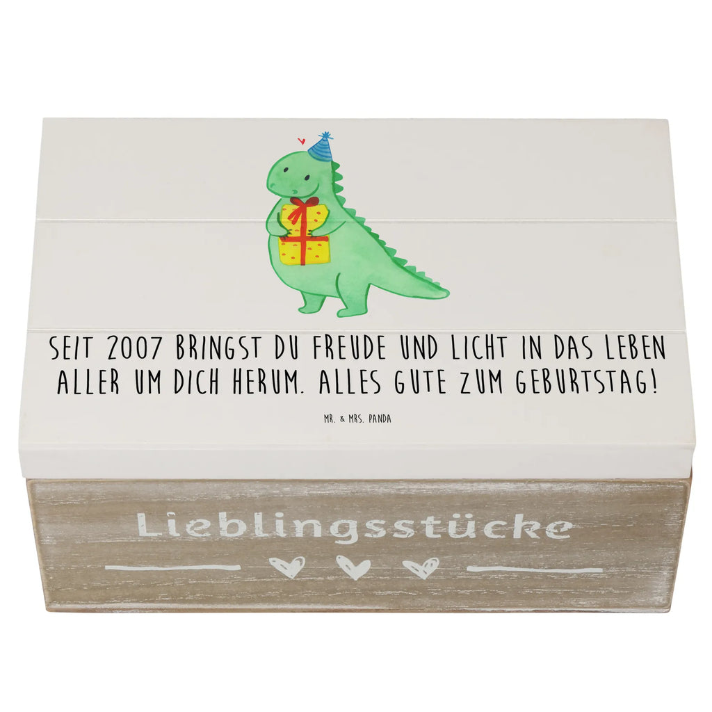 Holzkiste 2007 Geburtstag Erinnerungsbox, Geschenkbox, Aufbewahrungsbox, XXL, Erinnerungskiste, Holzkiste, Schatzkiste, Geschenkdose, Schatulle, Kiste, Dekokiste, Truhe, Geburtstag, Geburtstagsgeschenk, Geschenk