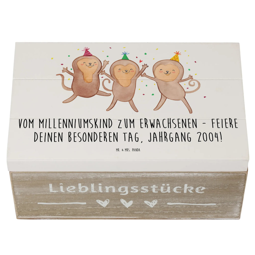 Holzkiste 2004 Geburtstag Holzkiste, Kiste, Erinnerungsbox, Schatzkiste, Geschenkdose, Dekokiste, Truhe, Aufbewahrungsbox, Erinnerungskiste, Geschenkbox, Schatulle, XXL, Geburtstag, Geburtstagsgeschenk, Geschenk