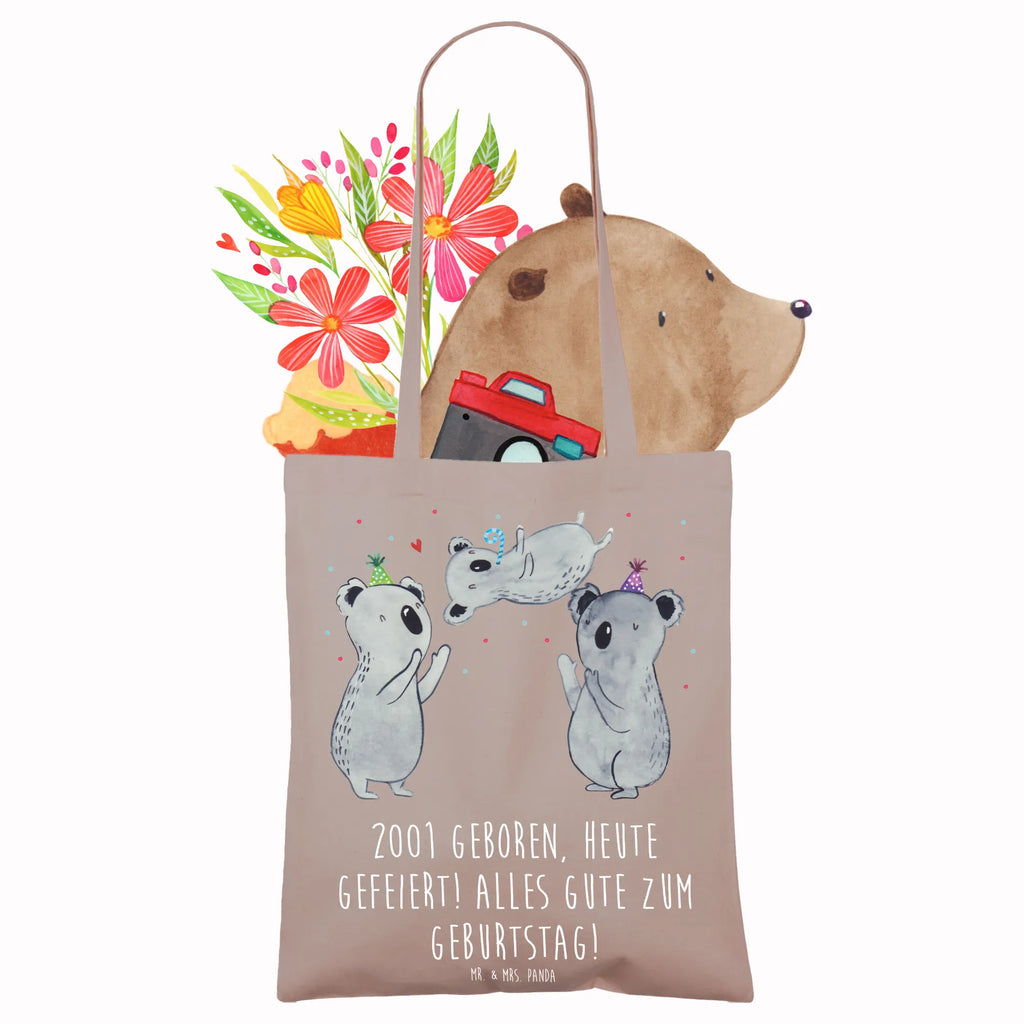 Tragetasche 2001 Geburtstag Jutebeutel, Tragetasche, Schultertasche, Umhängetasche, Tasche, Jutetasche, Strandtasche, Stofftasche, Laptoptasche, Einkaufstasche, Stoffbeutel, Shopper, Beuteltasche, Beutel, Einkaufstüte, Badetasche, Geburtstag, Geburtstagsgeschenk, Geschenk