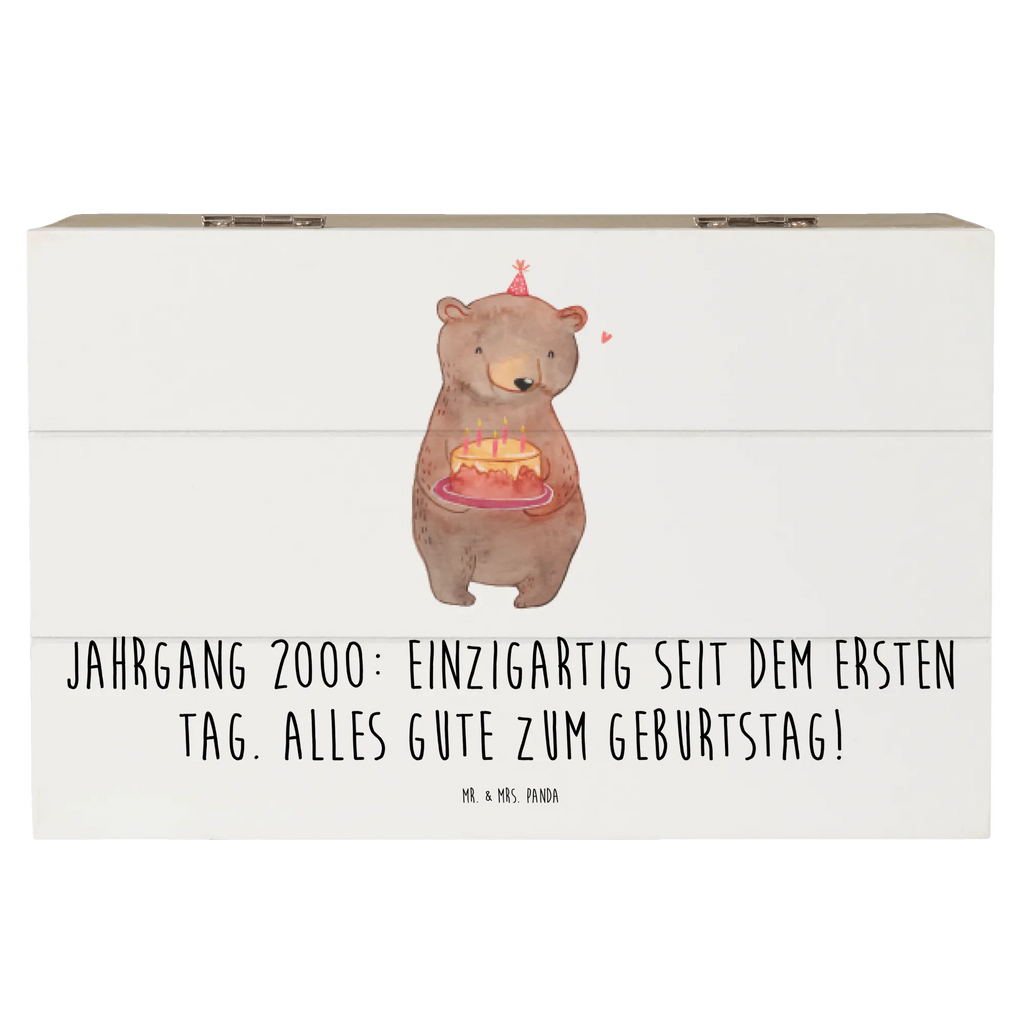 Holzkiste 2000 Geburtstag Dekokiste, Erinnerungsbox, Aufbewahrungsbox, Geschenkbox, Erinnerungskiste, Holzkiste, Schatulle, Truhe, Schatzkiste, Kiste, Geschenkdose, XXL, Geburtstag, Geburtstagsgeschenk, Geschenk