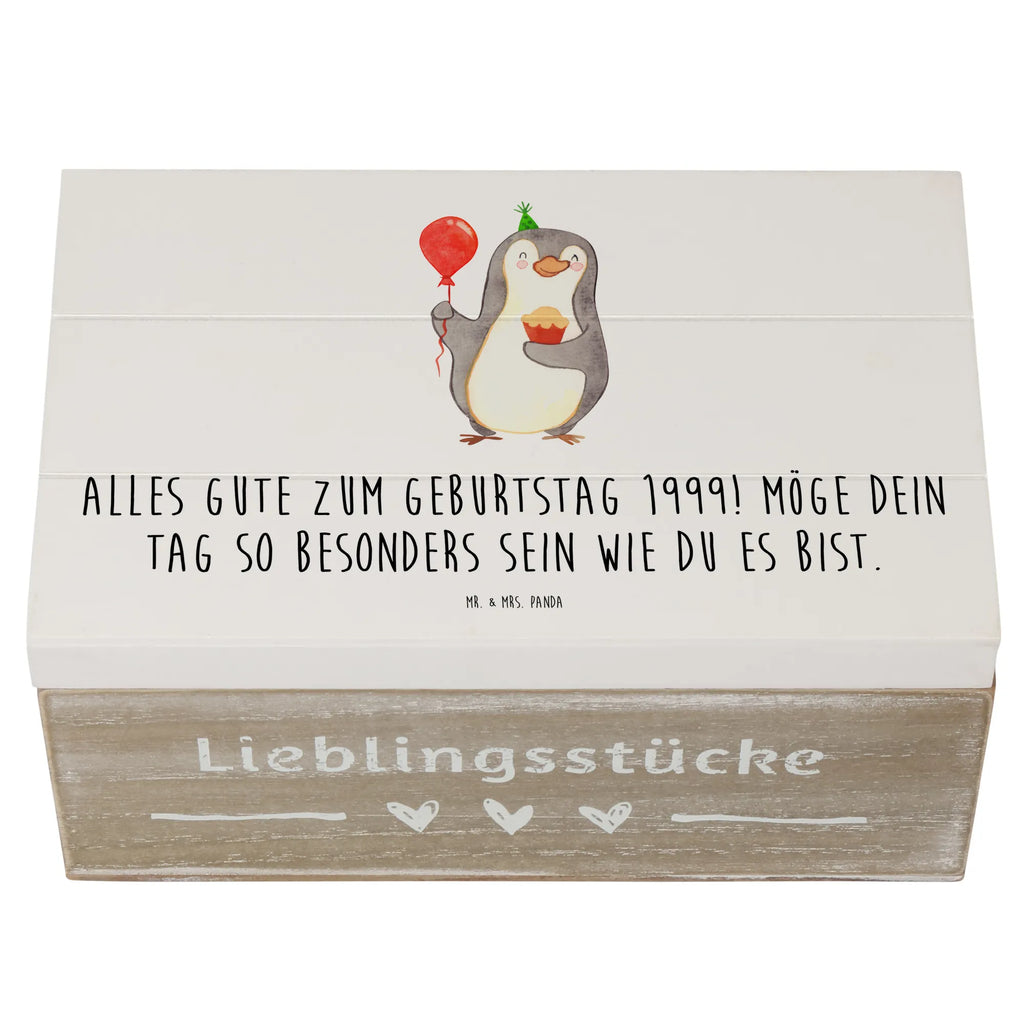 Holzkiste 1999 Geburtstag Schatzkiste, XXL, Kiste, Aufbewahrungsbox, Dekokiste, Holzkiste, Erinnerungsbox, Geschenkdose, Truhe, Geschenkbox, Erinnerungskiste, Schatulle, Geburtstag, Geburtstagsgeschenk, Geschenk
